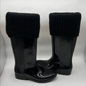 MICHAEL  Kors Black Winter & Rain Boots 
Women size 7